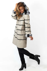 Women's leather coat Dara Double-Faced